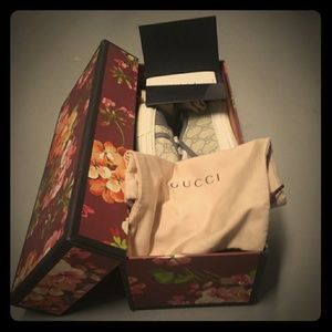 Gucci Shoes - Gucci Gray GG Sneakers Gucci Shoes - Gucci Gray GG Sneakers